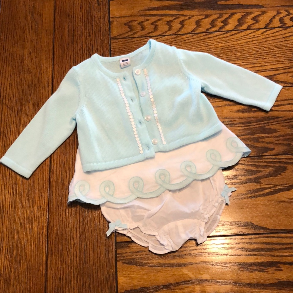 🐳Janie and Jack matching set